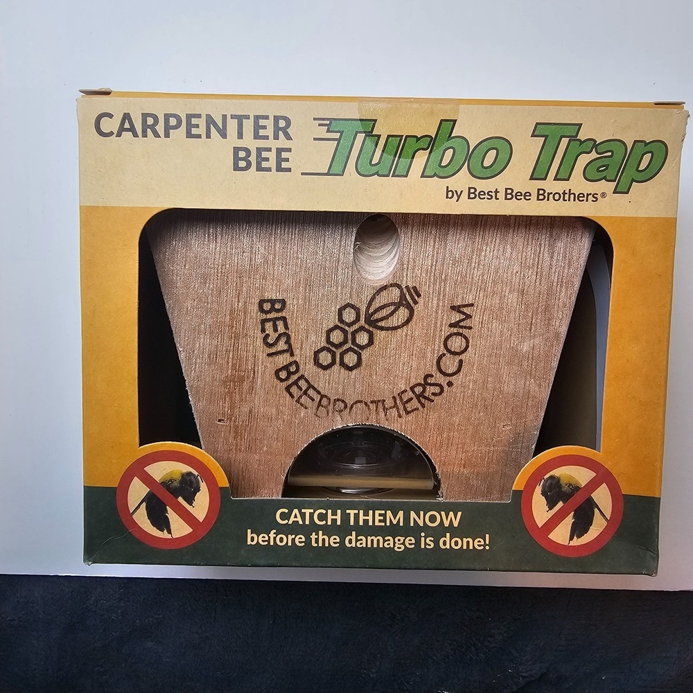 Best Bee Brothers Carpenter Bee Trap Internal Turbo Funnel Large Viewpoint